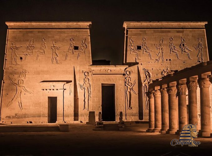 Sound & Light Show at Philae Temple Aswan 
